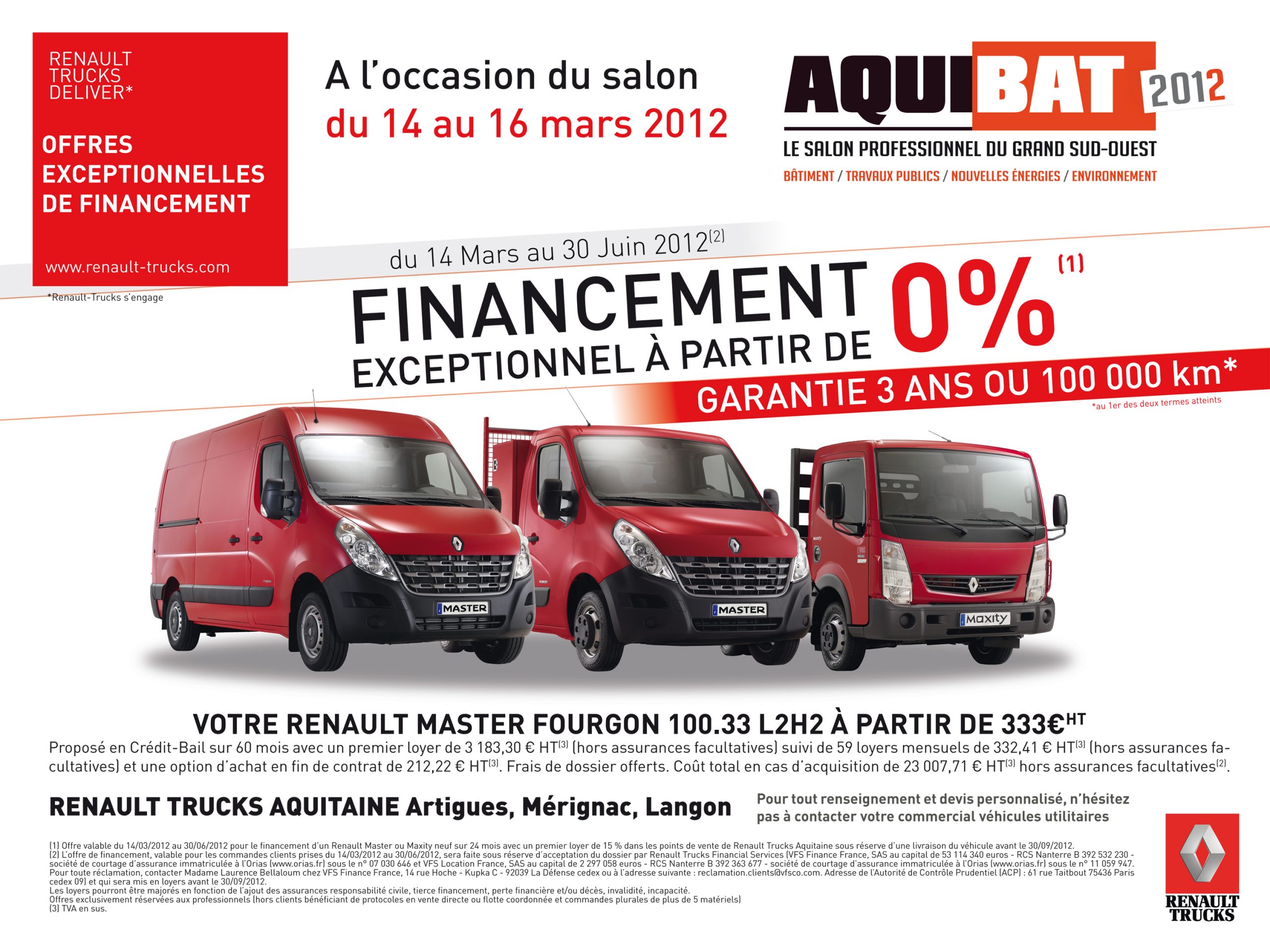 Affiche 4x3 Aquibat 2012