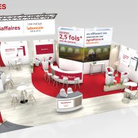 Stand Sima Agriffaires - Vue 3d