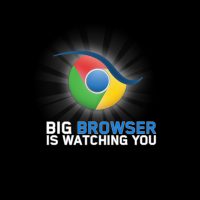 Wallpaper - Big Browser is watching you